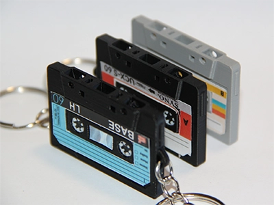 NFC Kaset Anahtarlık